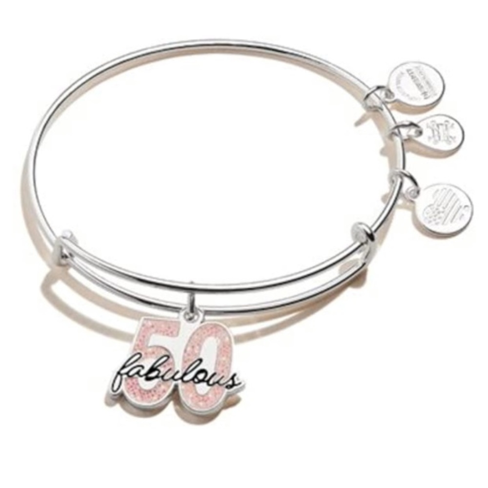 Alex and Ani Fabulous 50 Charm Bangle
